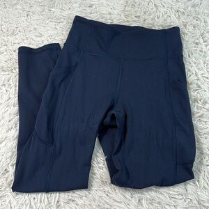 Lululemon Invigorate High-Rise Crop 23" True Navy
